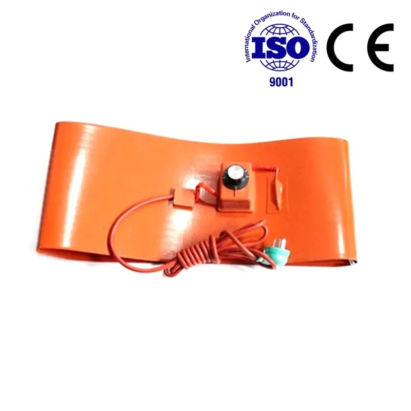 125*1730mm 1200W 220V Flexible Silicon Band Drum Heater Blanket Oil Biodiesel Barrel Electrical Gas Tank for 208L Drum