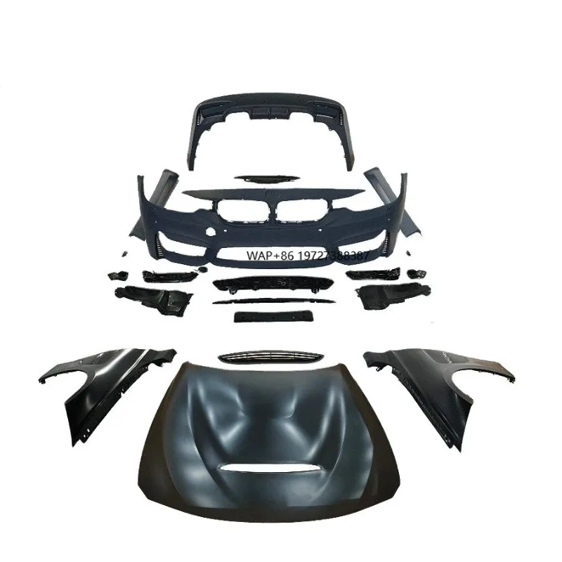

High Quality for 3 Series F30 M3 Body Kit for F30 to M3 Style Car Body Kit Front Bumper Hood Fenders Rear Bumper and Side Skirt