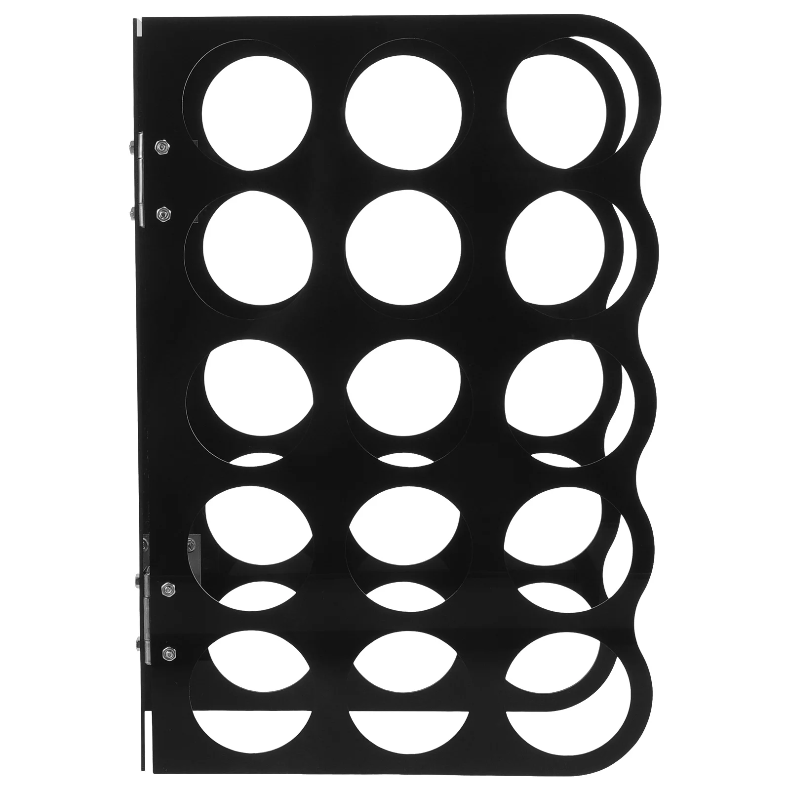 

Clear Acrylic Roll Holder Stackable Craft Paper Storage Rack Desktop Organizer for Art Room Wrapping Paper Display and Home