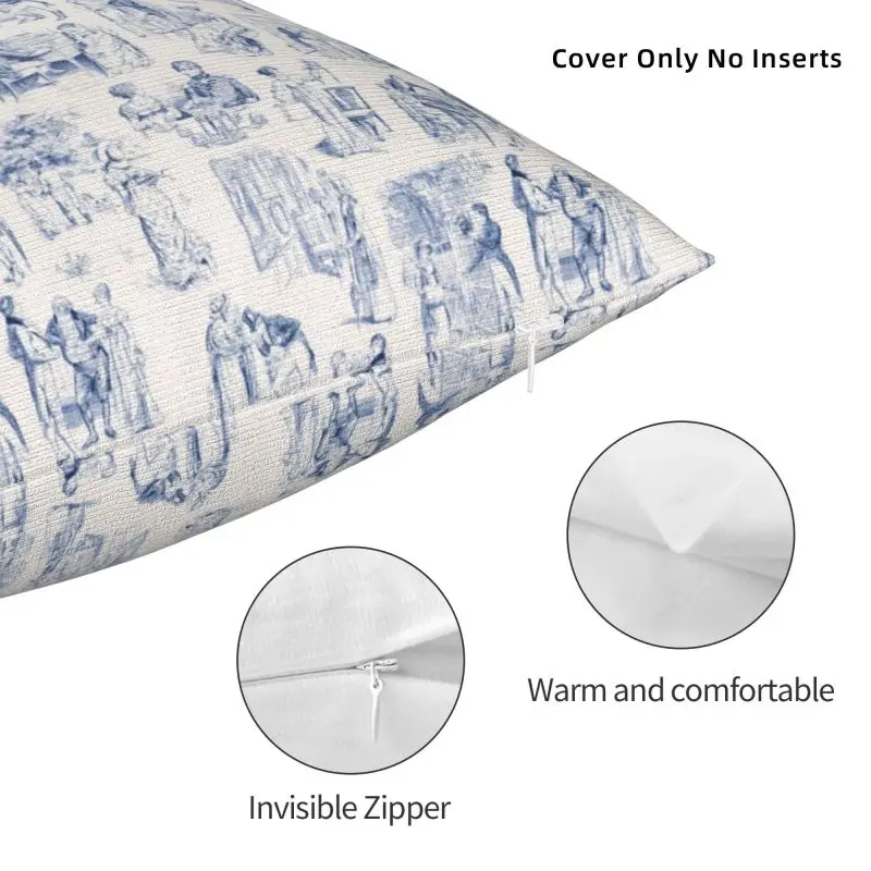 مخصص فخر وتحامل غطاء وسادة الحديثة الديكور وسادة جين أوستن #3