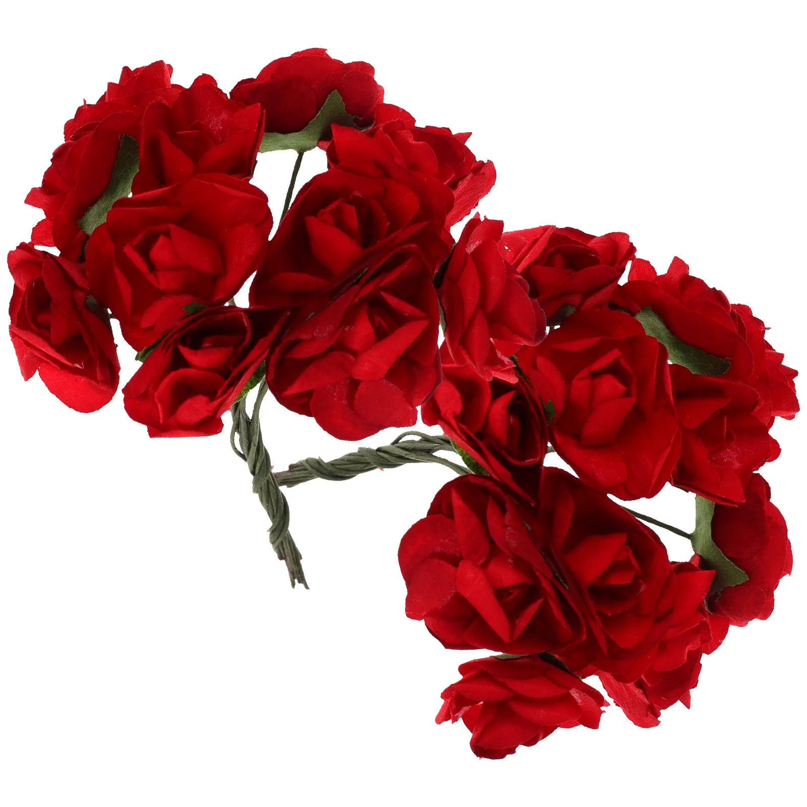 

144pcs Simulation Flower Decor Artificial Paper Plum Blossom Fake Plants For Home Office Desk Party Faux Floral Ornament