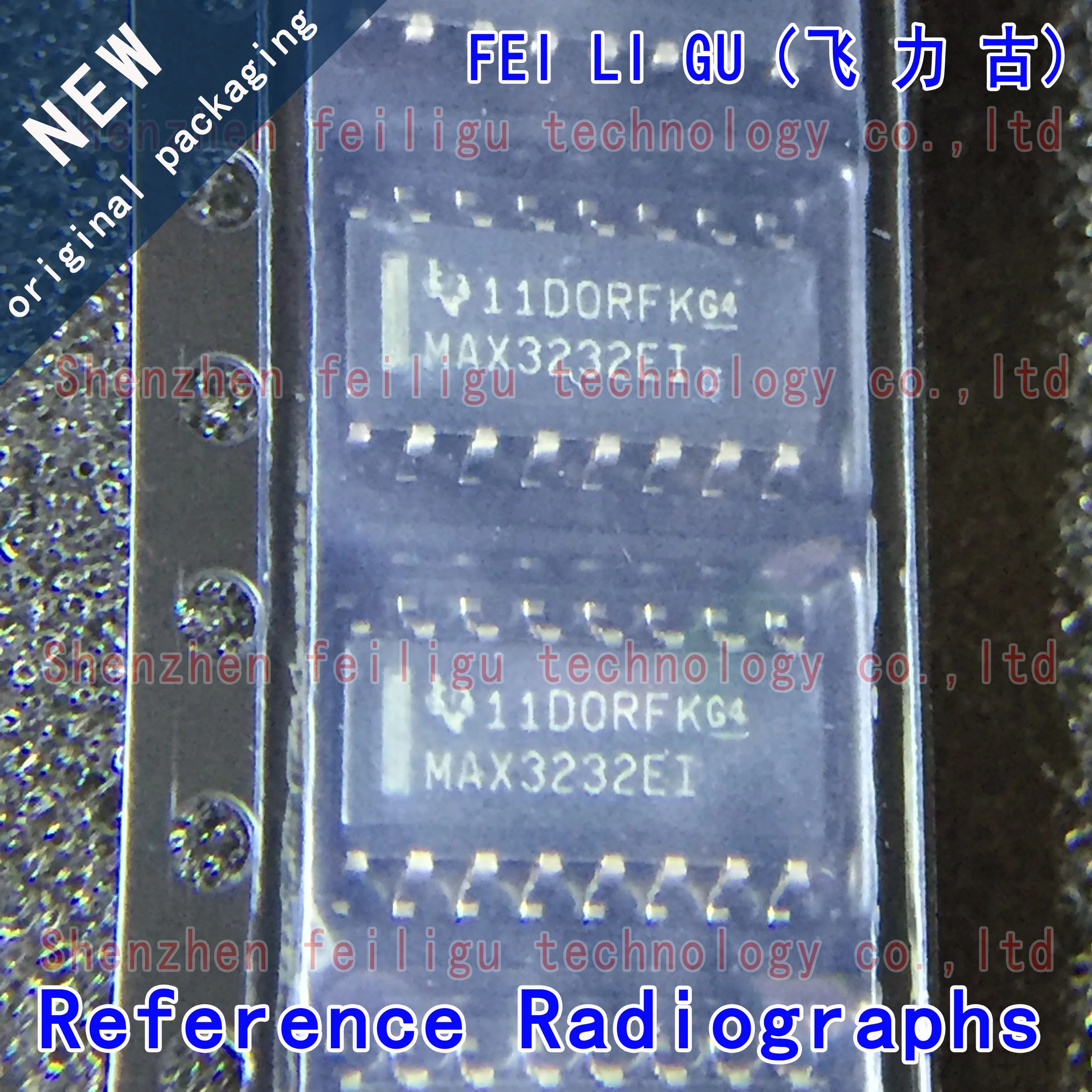 Motorista Transceptor RS232 Chip, Original, Pacote SOP16, MAX3232EIDR, MAX3232EID, MAX3232EI, 100% Novo, 5-50Pcs