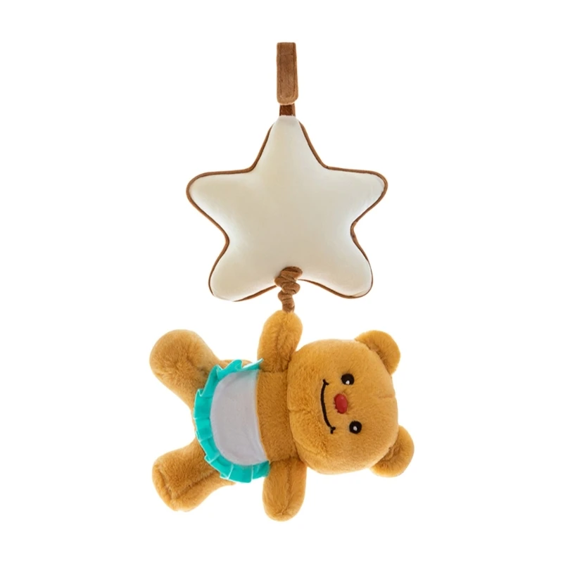 

Butter Bear Crib Mobile Hanging Rattle Toy Newborns Educational Soothing Toy Bedbell Rattle Toy Stroller Decorations