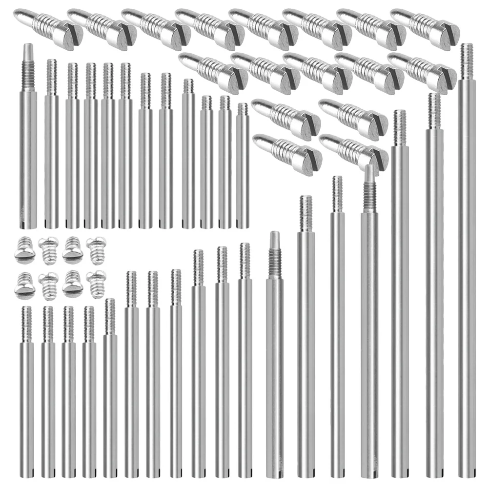 

1Set Bassoon Repair Parts Complete Metal Repair Kit Rollers Screws Threaded Rod for Wind Instrument Maintenance