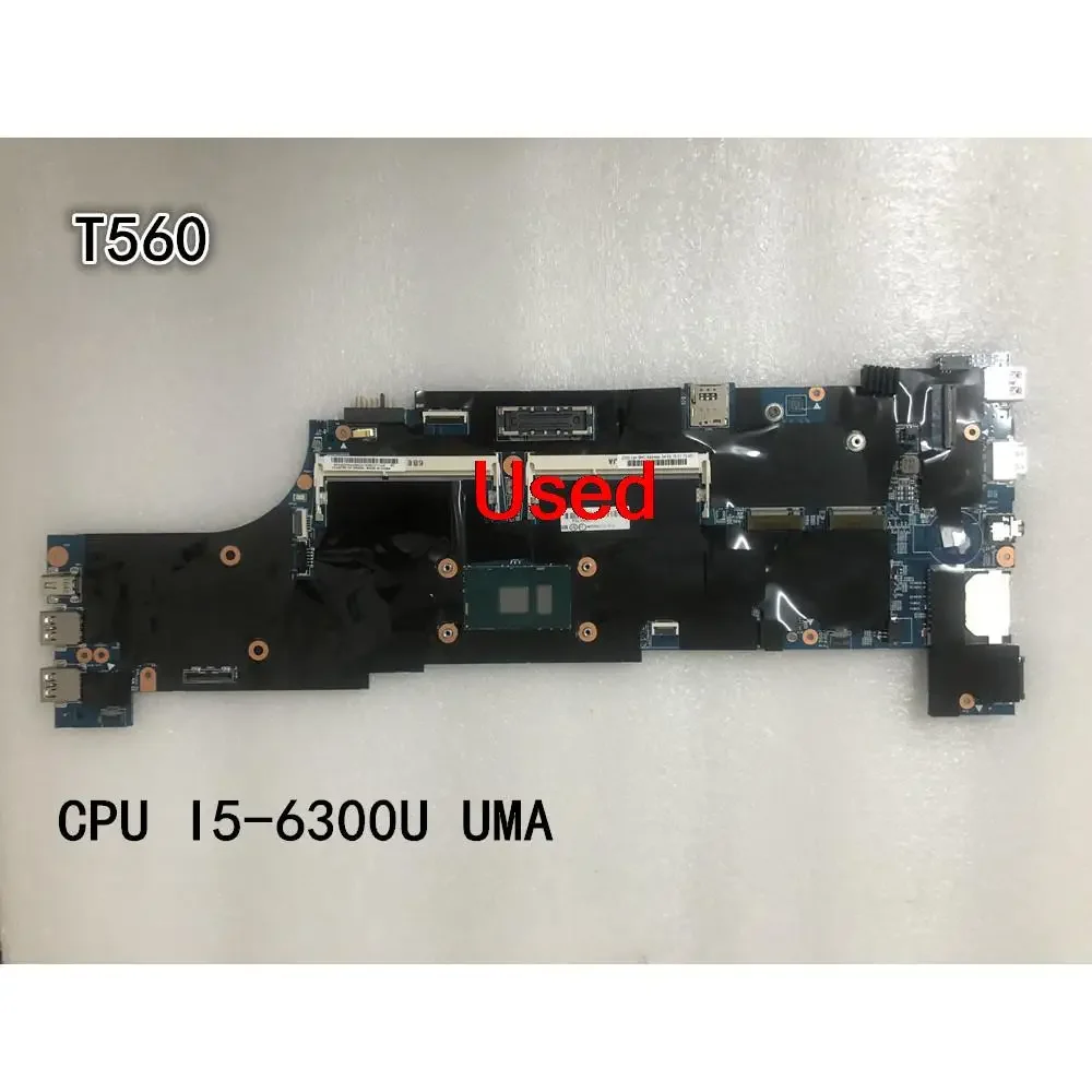 

Используется для Lenovo ThinkPad T560, материнская плата ноутбука, основная плата, процессор I5-6200U I5-6300U UMA FRU 01AY304 01AY324 01AY300 01AY320