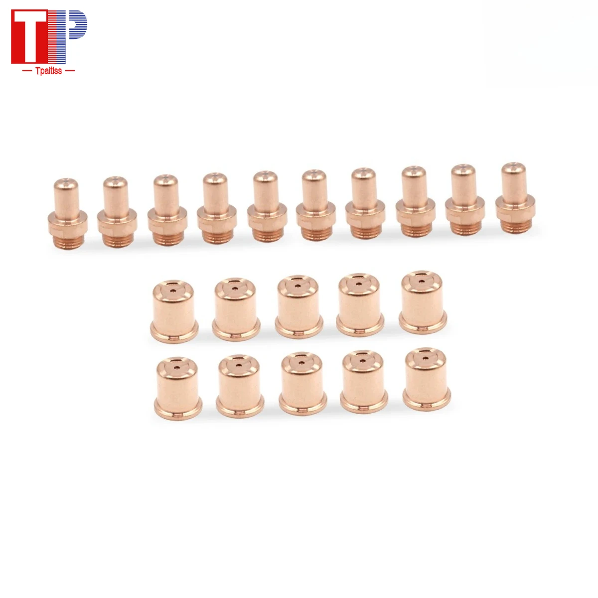 

CEBORA P70 Plasma Electrode Tip C1402 C1308 for Versa-Cut 60amp Cutter CB70 Torch Plasma Arc Cutting Consumables