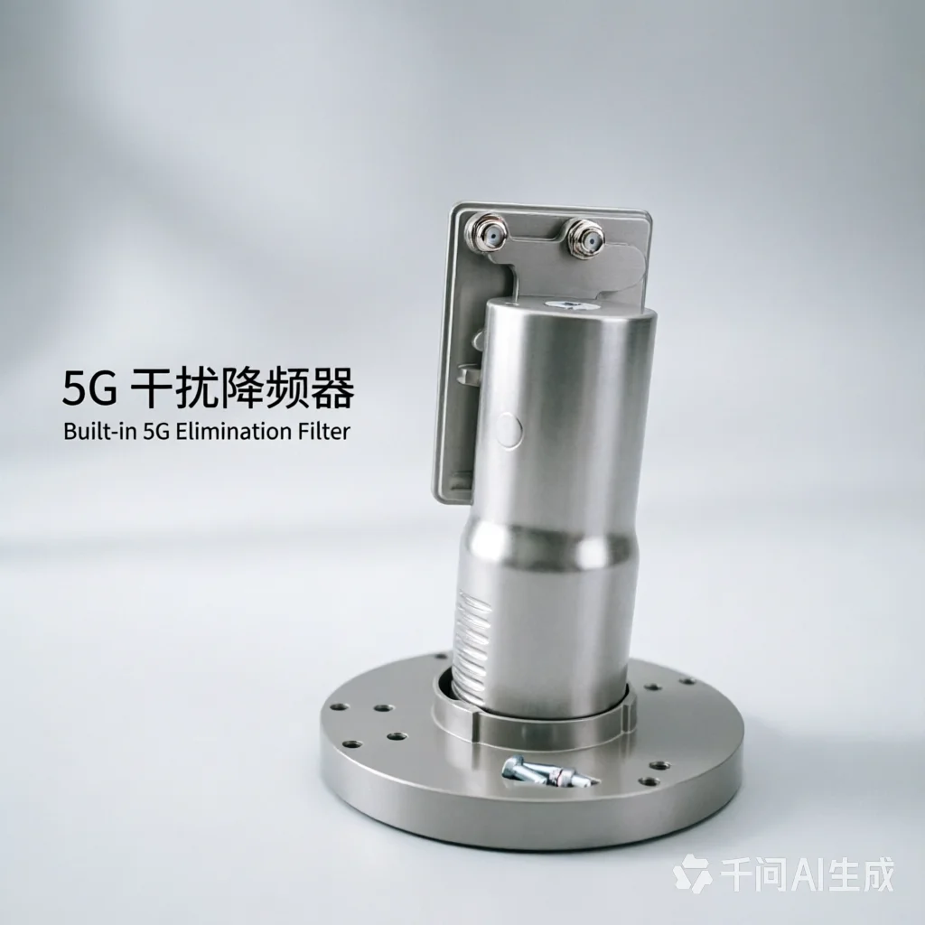 LNB de banda C de polaridade dupla Pusisat com 5G integrado, LNB HD de saída dupla anti-5G para recepção de sinal de TV via satélite.