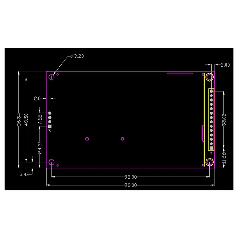 

Classic-3.5 Inch Display Module Tft Display Lcd Module Ili9488 Multi-Function Portable With Capacitive Touch Screen