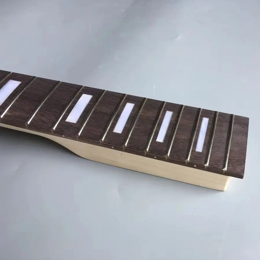 

d28 Maple Guitar Neck 22 Fret 30 inch Rosewood Fretboard Unfinished #D28 nut 42mm heel 56mm