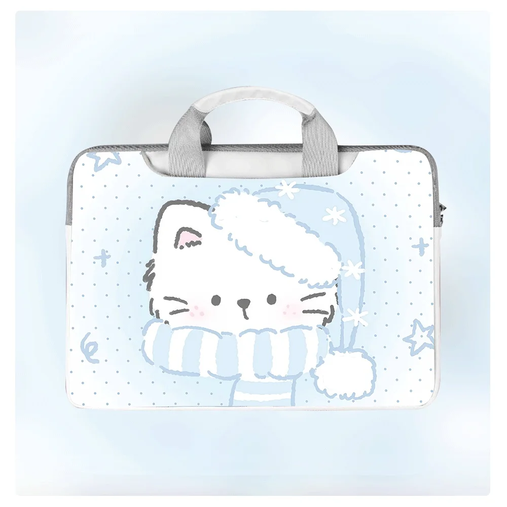 

12 Cartoon Animal Cute Crossbody Laptop Bag 13.3 14 15 15.6 Inch Laptop Bag for Macbook Air Pro 16 Xiaomi Briefcase Handbag Gift