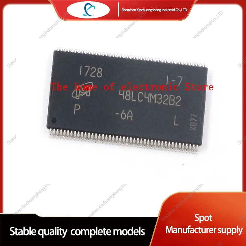 5PCS MT48LC4M32B2P-6A:L 48LC4M32B2 MT48LC4M32B2P-6A DRAM 128Mb (4M X 32) Parallel 167MHz 86-TSOP II 3V ~ 3.6V