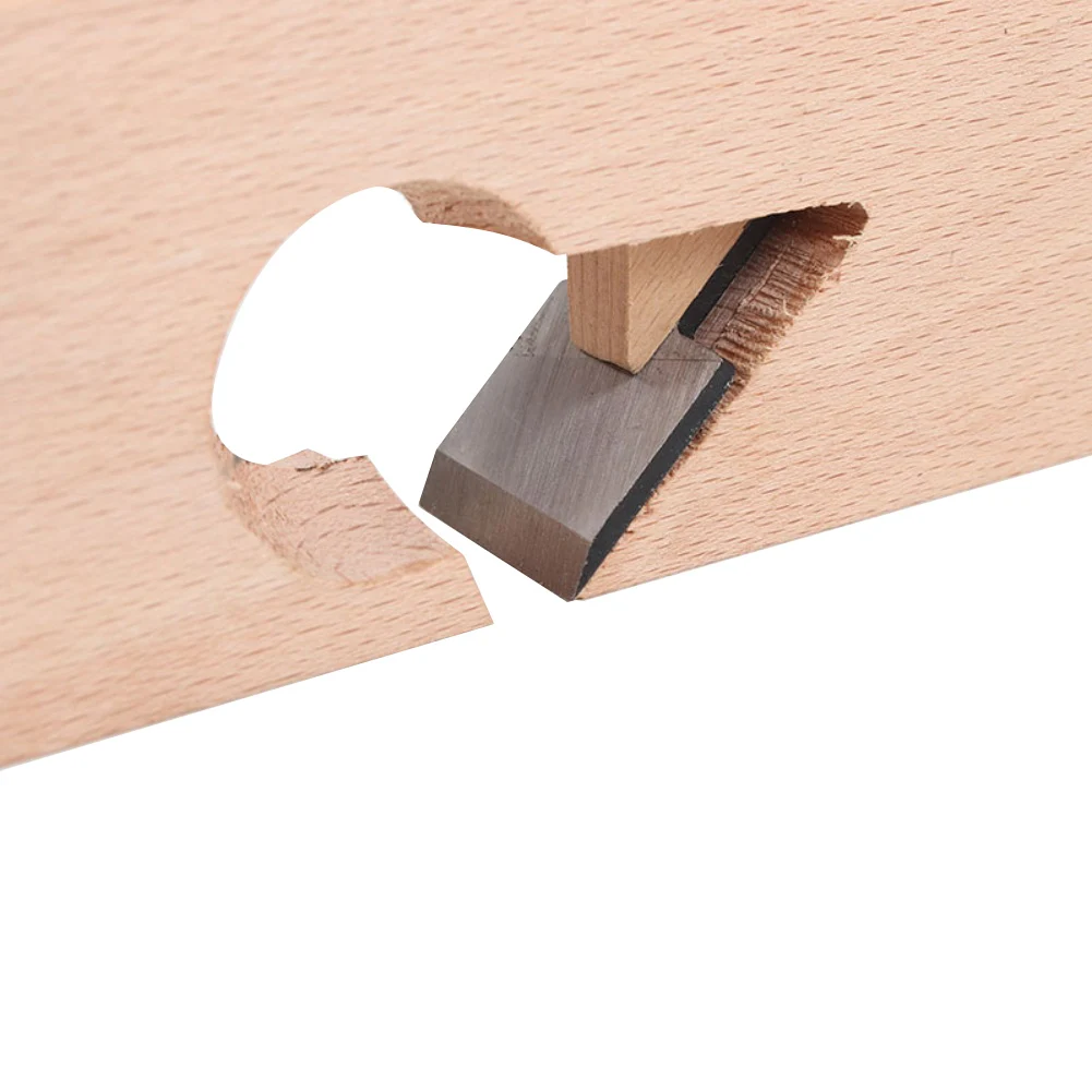 1Pc 490mm Grooving Plane Beech Wood Hand Planer For Woodworking Line Smoothing Polishing Deburring Edge Finishing Tool