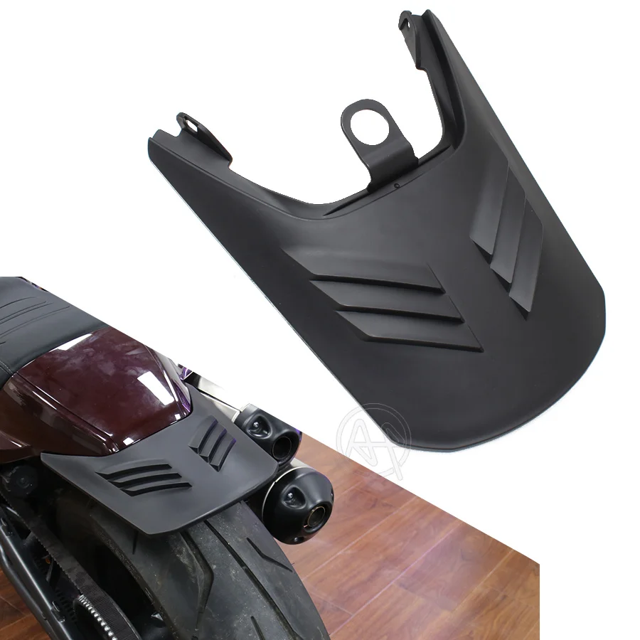 Motorcycle Black Stretched Rear Fender Extension For Harley Sportster S 1250 RH1250 2021 2022 New