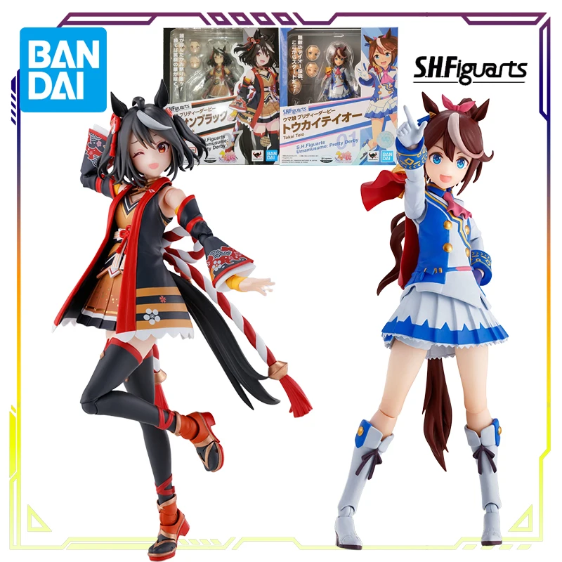 

BANDAI Original S.H.Figuarts Racing Girl Pretty Derby Series Northern Xuanju Anime Action Figure Model Toys Gifts for Boys