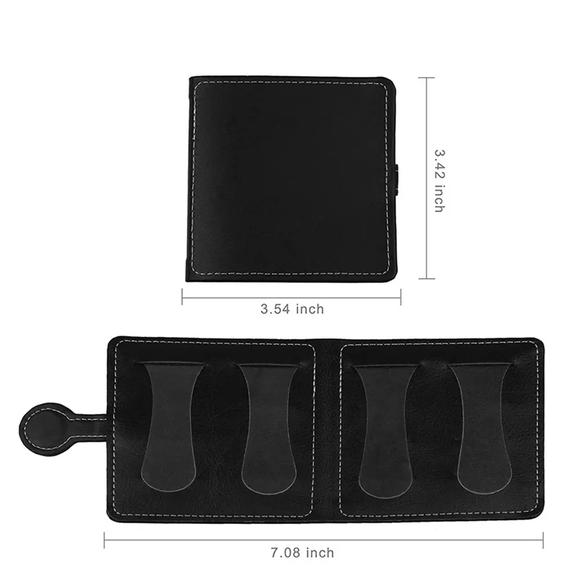 -A90P Guitar Picks Holder Case Bag Organizer Guitar Plectrums Storage Pouch For Bass/Ukulele