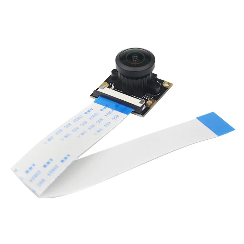 Raspberry Pi 4 Camera 220 Degree Wide Angle 5M Fish Eye 1080P OV5647 Webcam Module for Raspberry Pi 4B 3B+ 3B Zero