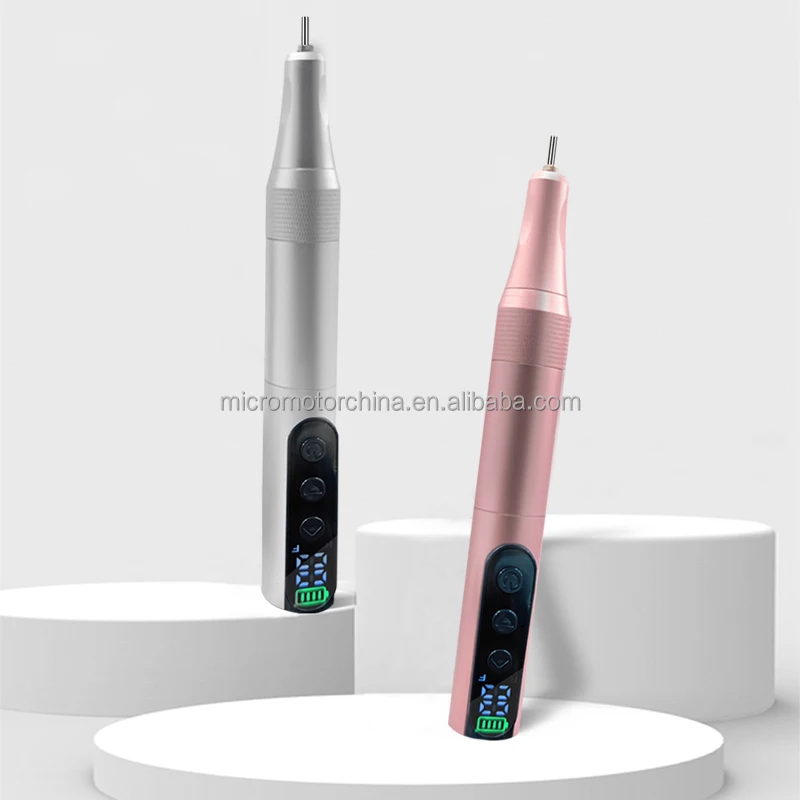 

Nail Bit Drill Machine Rechargeable Brushless 35000rpm Professional Nail Drill Efile Strong Set Electric Nail Dril