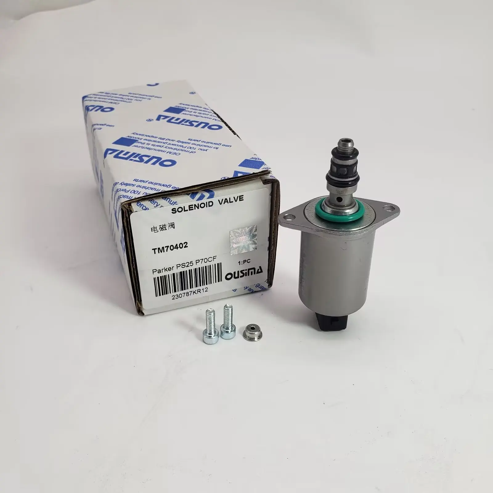OUSIMA Construction Machinery Parts TM70402 SOLENOID VALVE  for    PS25 P70CF