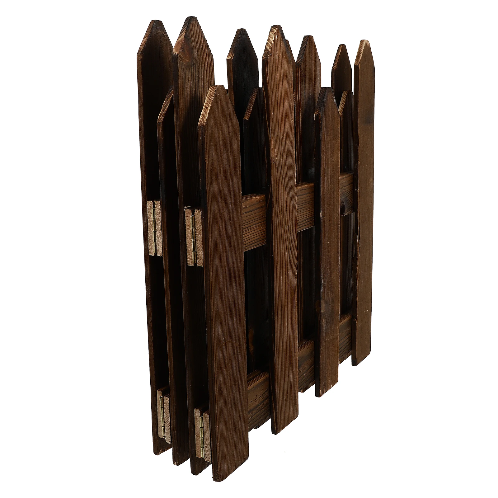 

1 set 1 Set Premium Reusable Wooden Fence Outdoor Anti-Corrosion Waterproof Garden Lawn Decorative Landscape Partition Fence For