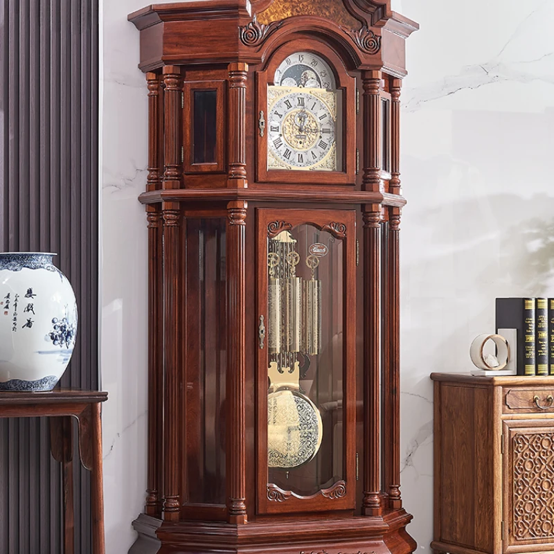 

Mechanical nine-tone tube floor clock living room villa new table clock vertical pendulum clock