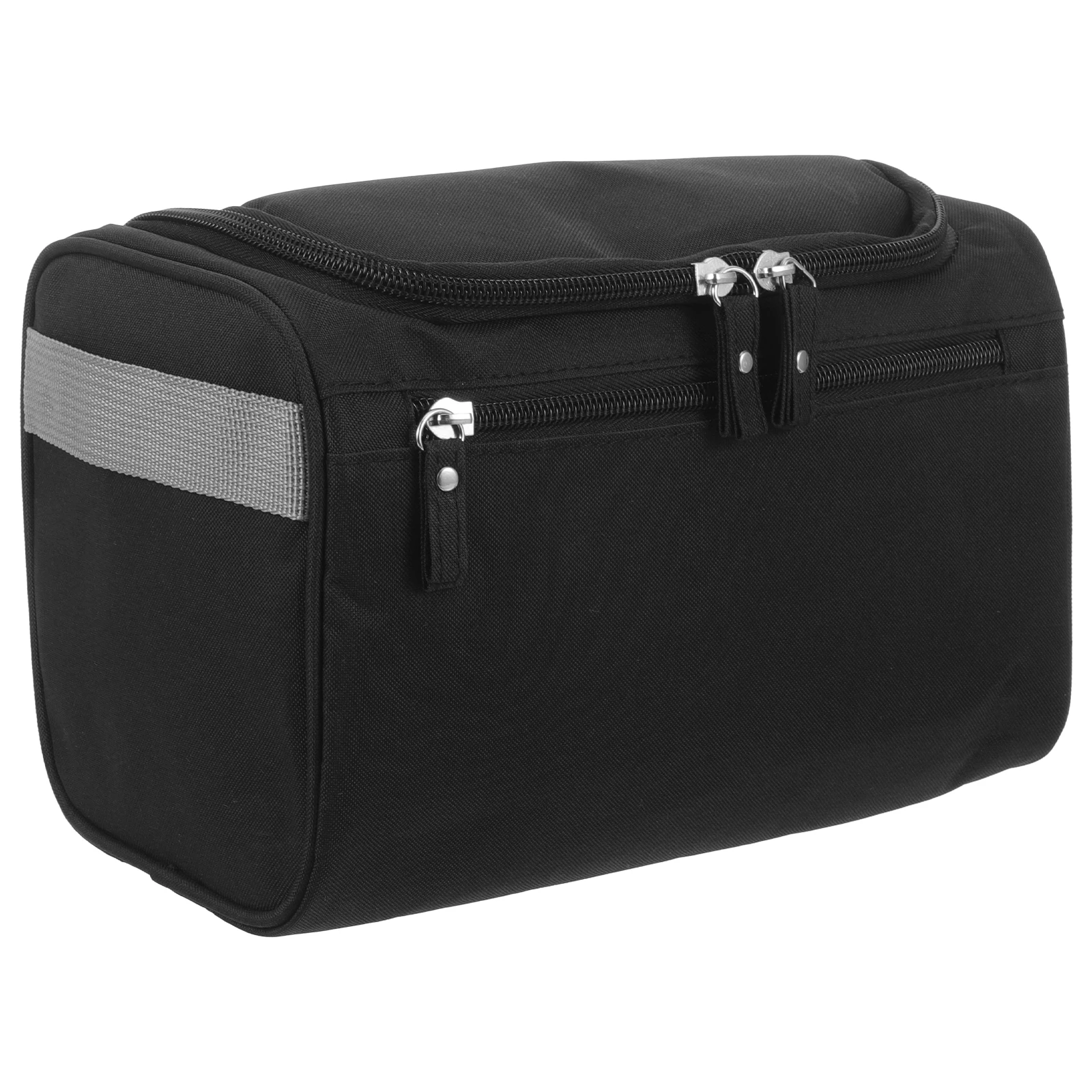 

Portable Wash Toiletry Travel Bathroom Oxford Cloth BlackStorage Hooks Bag For Travel Men Women Bags