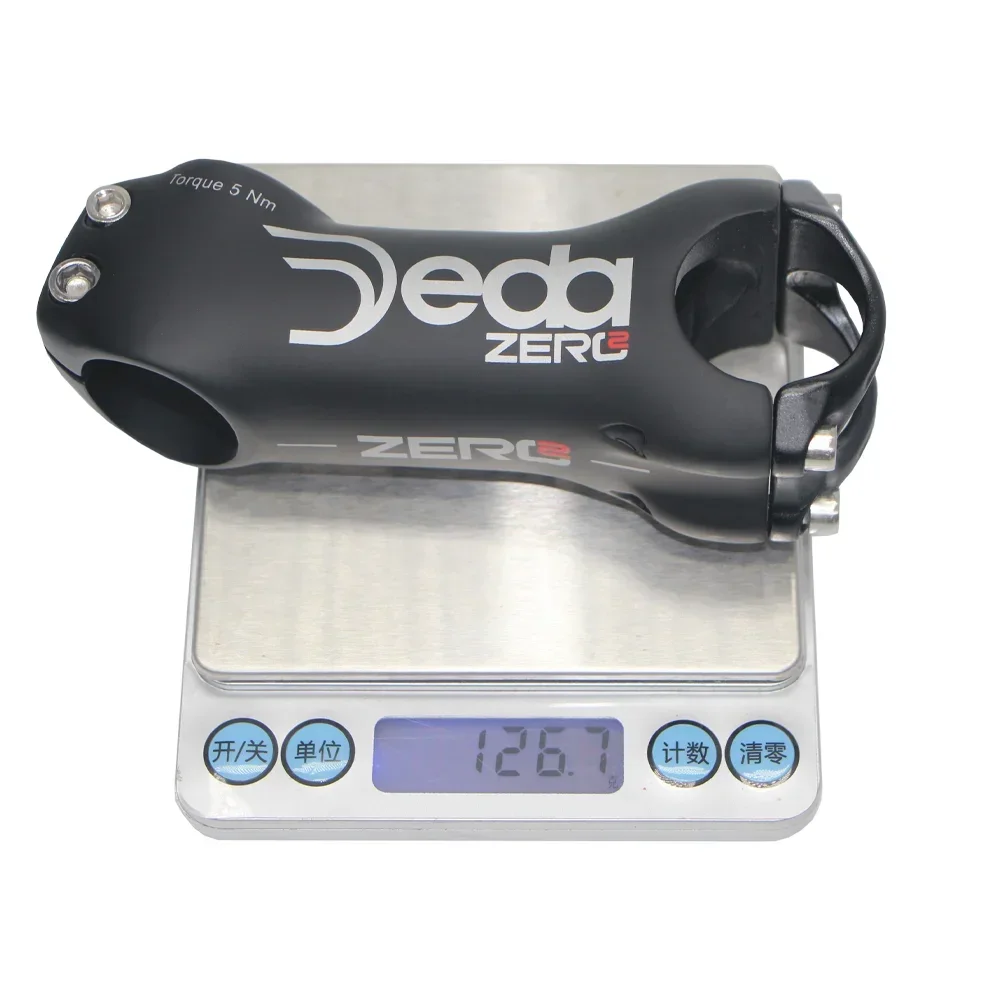 DEDA full carbon mountain or road bike stem lengths from 80 to 120 mm, fork tube 6 degrees or 17 degrees 28.6 mm