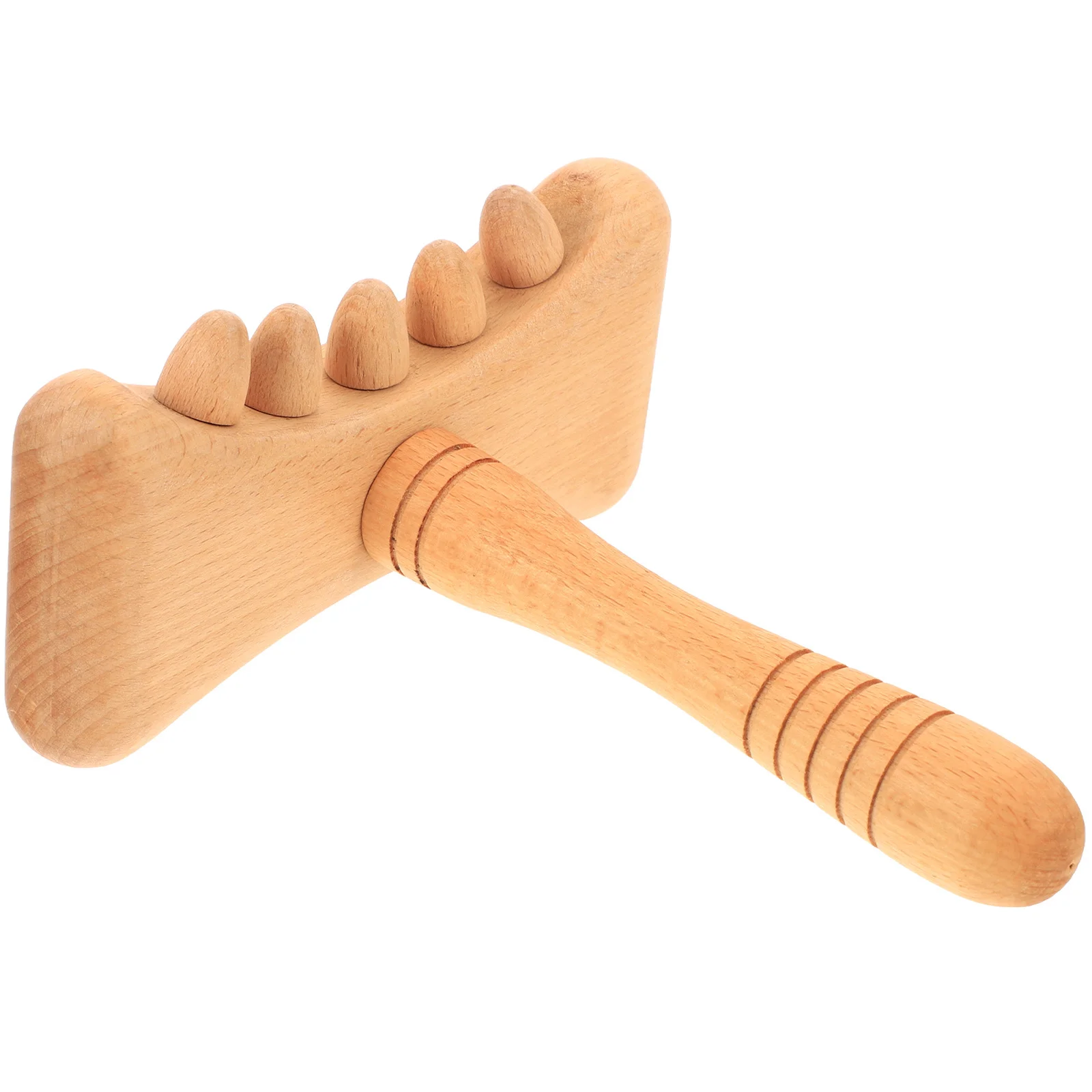 Guasha pescoço massagem placa de madeira corpo massageador pequeno portátil manual ferramenta relaxamento muscular para pescoço guasha madeira vara