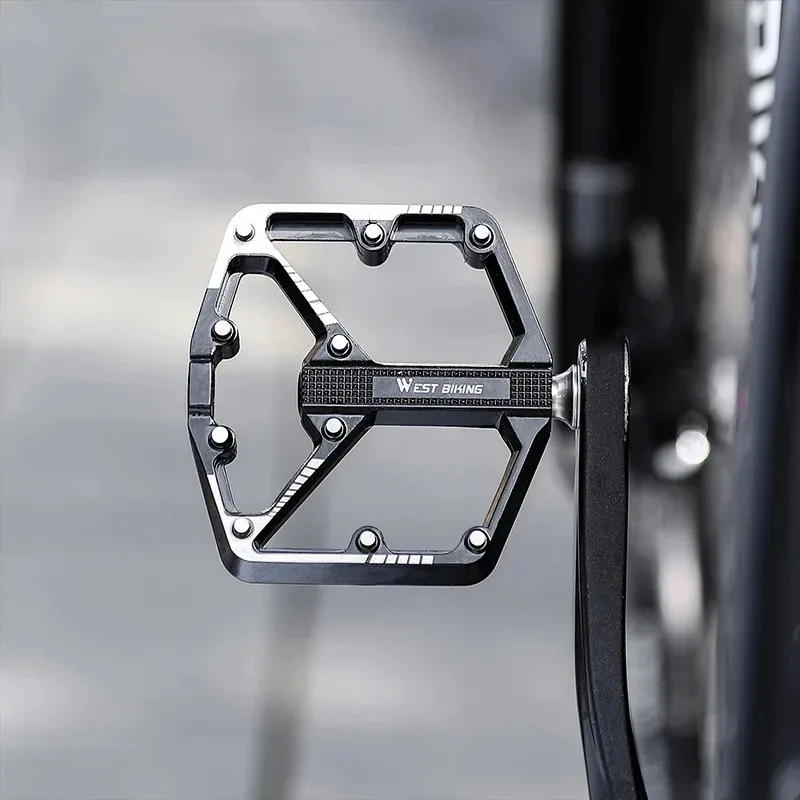 

Super Light Aluminum Alloy Bike Pedals – 3A Bearings, Non-Slip Wide Platform, Bicycle & Motorcycle Accessories