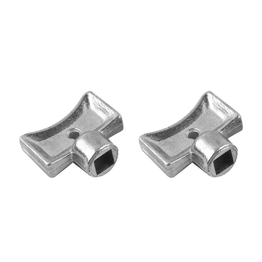 For Standard Heating Valves Key Exhaust Valve Key 2pcs 5×5mm Shatterproof Material Silver Quality Is Guaranteed