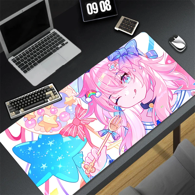 

Mousepad Computer Honkai Star Rail March 7th New Mouse Pads Keyboard Pad Mouse Mat Gamer Office Carpet Table Mat Desktop Mat