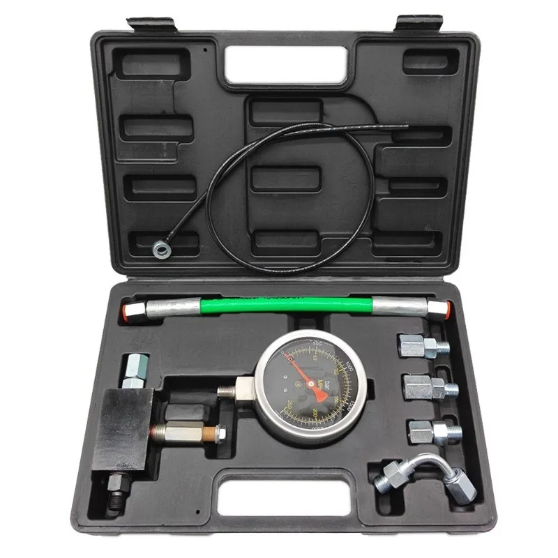 High Pressure Plunger Gauge Diesel Common Rail Fuel Circuit Test Kit For High Pressure Fuel Pump Repair Diagnostic Set