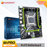 HUANANZHI X79 M PRO LGA 2011 XEON X79 Motherboard support Intel E5 2620 2640 2650 2680 2690 V2 REG ECC DDR3 Memory nvme