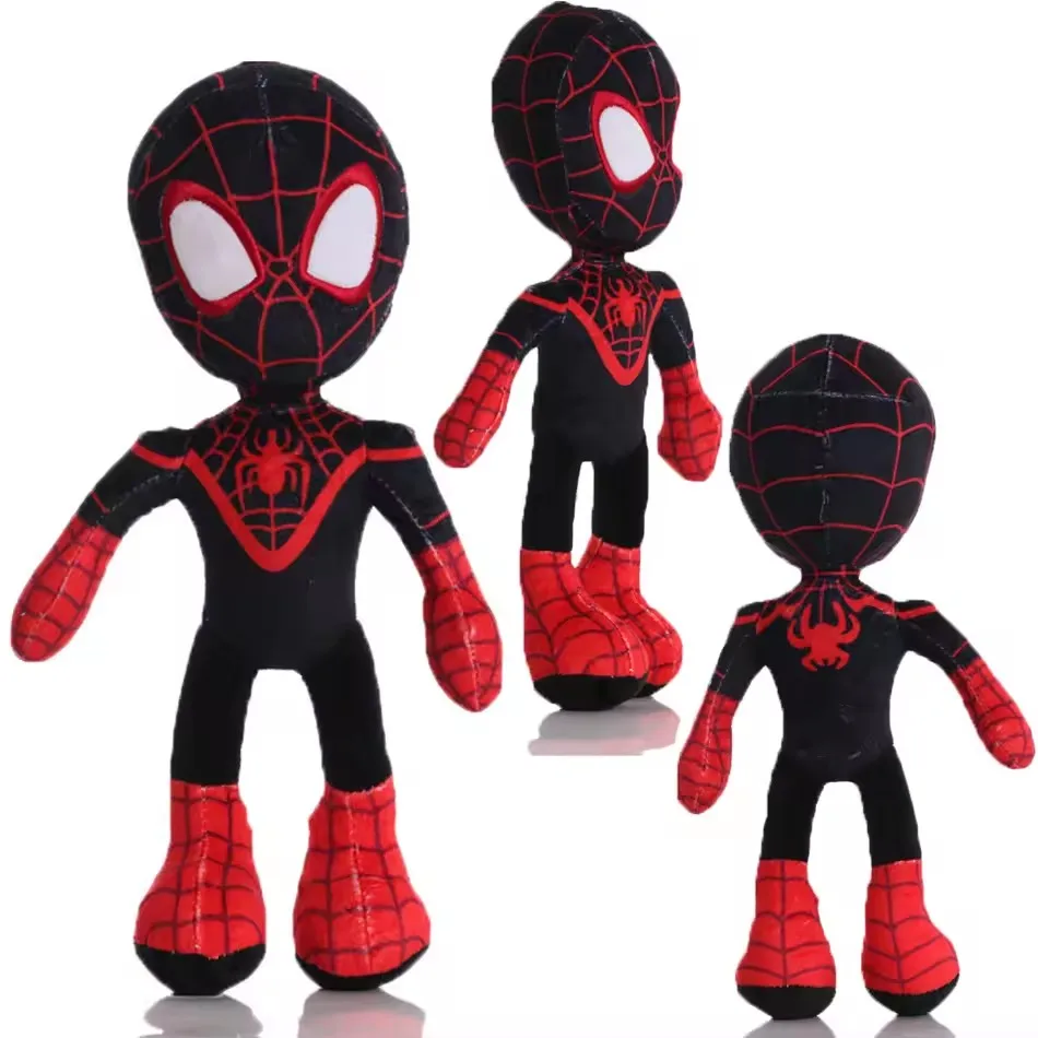 

30cm Marvel Movie The Avengers Anime Cartoon Figure Spider Man Fills Plush Toys Kawaii Cute Stuffed Dolls Child Christmas Gifts