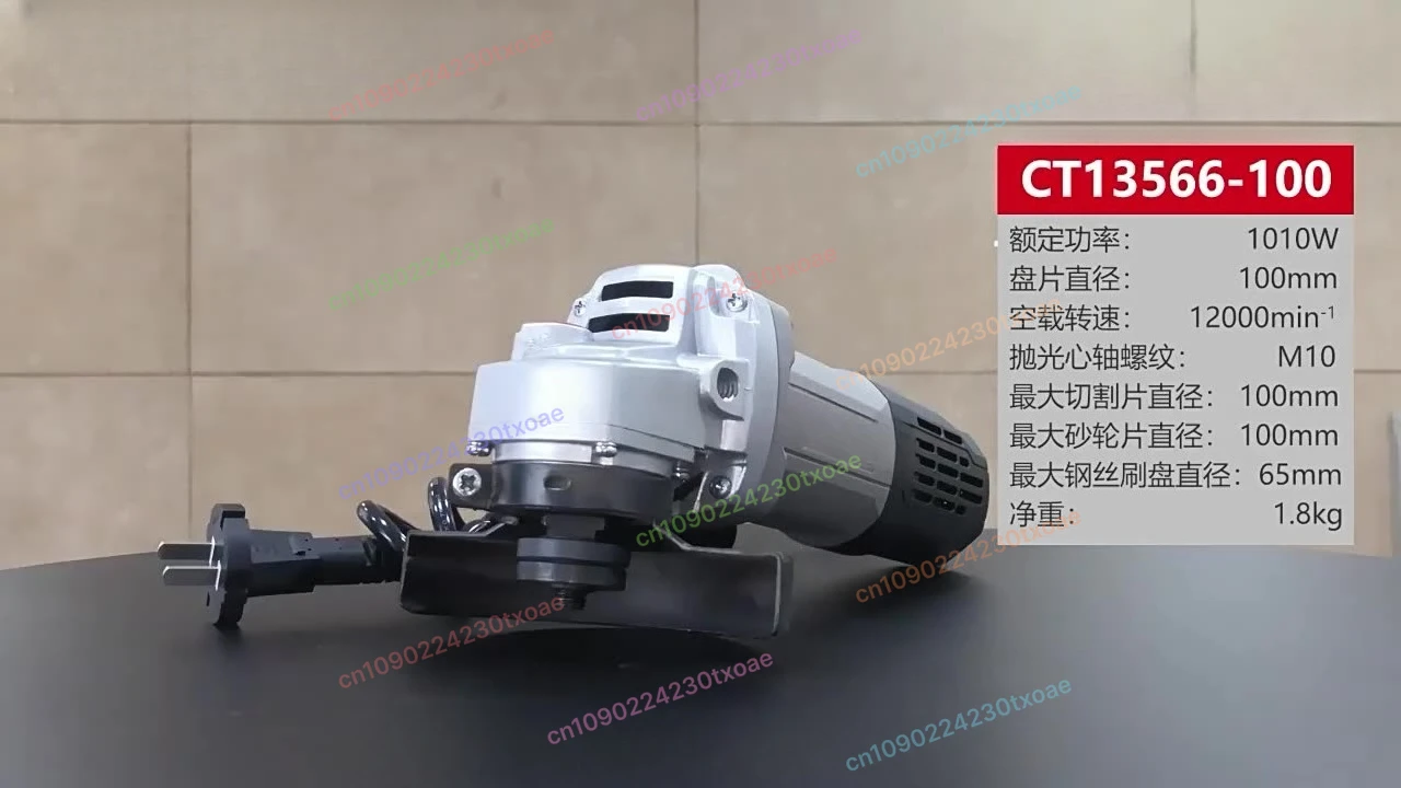 Angle Grinder - Heavy Duty 850W Electric Grinding Polishing Cutting Machine, Mini Hand Sander With Multi-Tool Kit