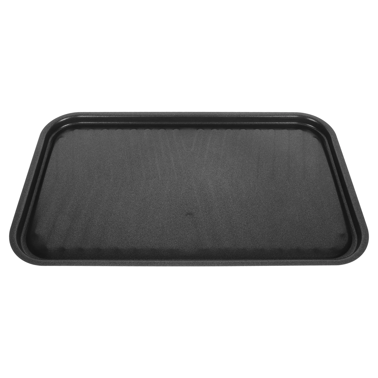 Iron Baking Pan Fry Cast Griddle Teppanyaki Grill for Stove Barbecue Tray Non-Stick Outdoor Plate BBQ Pans