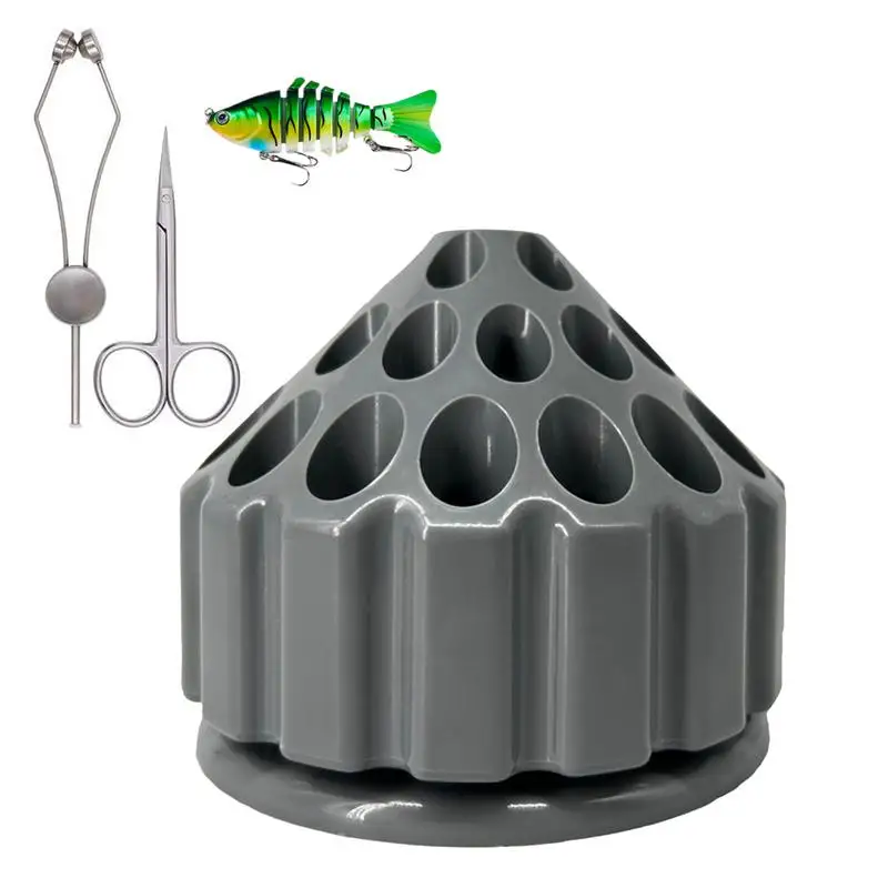 

Fly Tying Organizer Fly Tying Tool Station Professional Desktop Storage Rack Compact Workbench For Beginners And Anglers