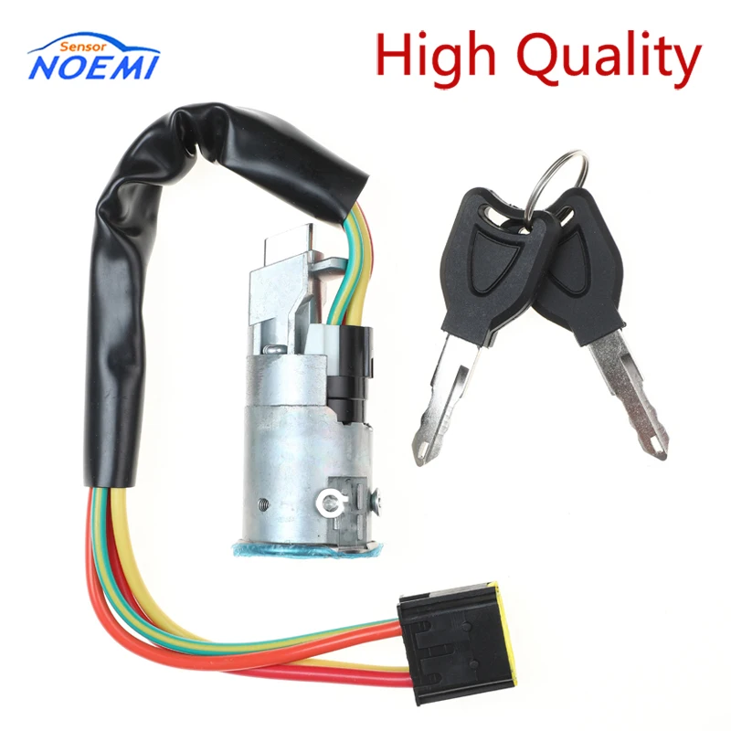 Car 77014-69419 252627 Ignition Switch 2 Key Starter Truck 7701469419 For Renault Clio MK2 1998-2005 7701090690