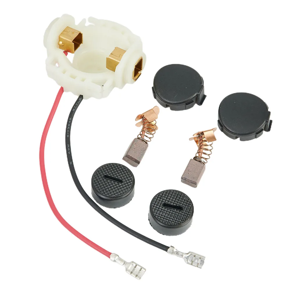 Kit de Escova de Carbono para Makita Plastic Metal Tampa Conveniente Dga452 Bjs160 6389212 Bga450 Bga452 Bjs161 Bga402