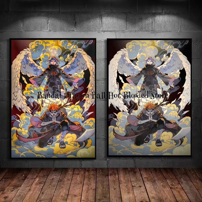 

Classic Anime NARUTO Hatake Kakashi HD Canvas Painting Poster Living Room Home Decor Send To Family, Friends and Colleagues Gift