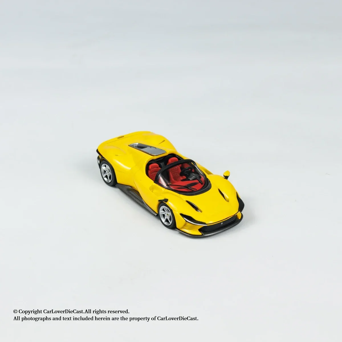 BBR 1:64 Daytona SP3 Giallo Modena Druckguss-Modellauto