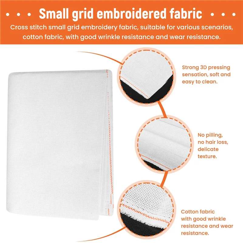 A68P-59 por 39-Polegada tecido de ponto cruz, 14 contagem pano aida ponto cruz grande tecido reserva pano bordado pano