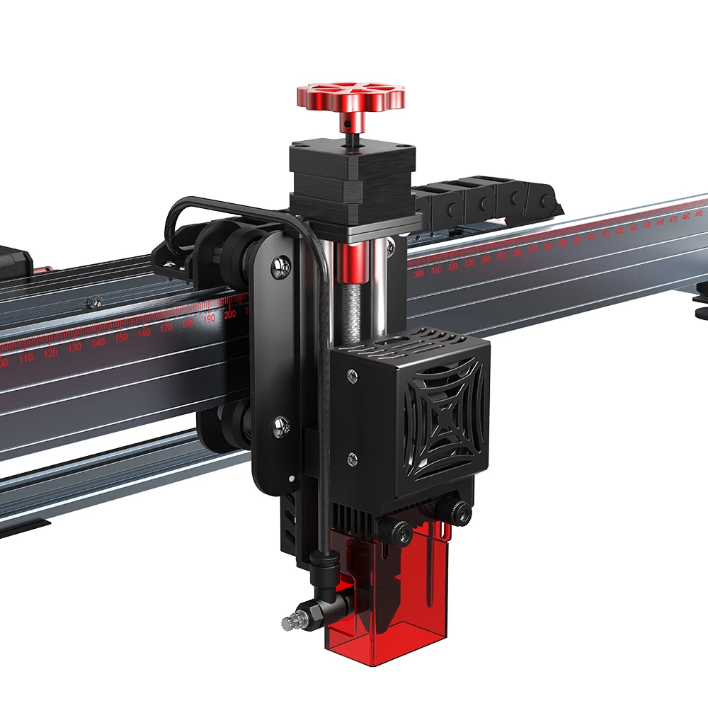 TwoTrees TS2 80W grawer laserowy CNC automatyczne ustawianie ostrości sterowanie Wi-Fi maszyna do cięcia laserowego drewna 450x450mm z systemem