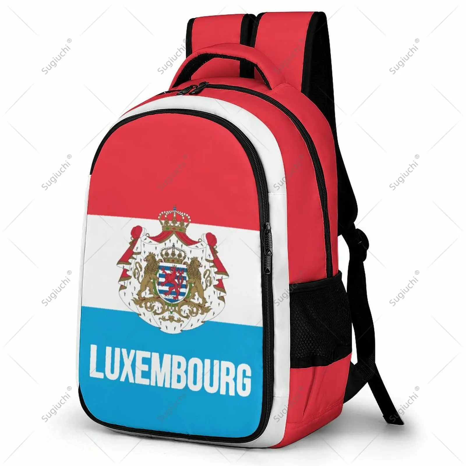 

Backpack Luxembourg Flag Student Schoolbag Smart Business Travel Leisure Backpack Laptop Back Pack Office Work Bag