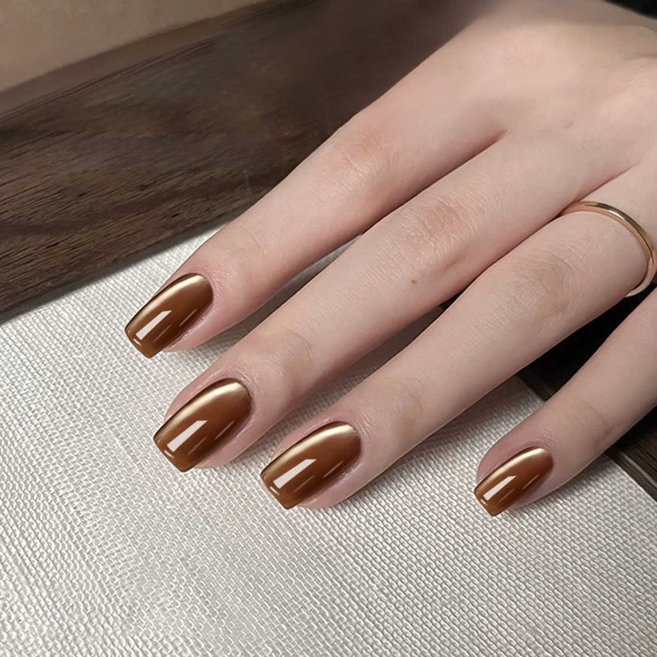 12ML 1 pièces ongles bruns 2025 nouveau Style d'automne et d'hiver blanchissant Maillard aimant oeil de chat Gel vernis à ongles fournitures pour ongles