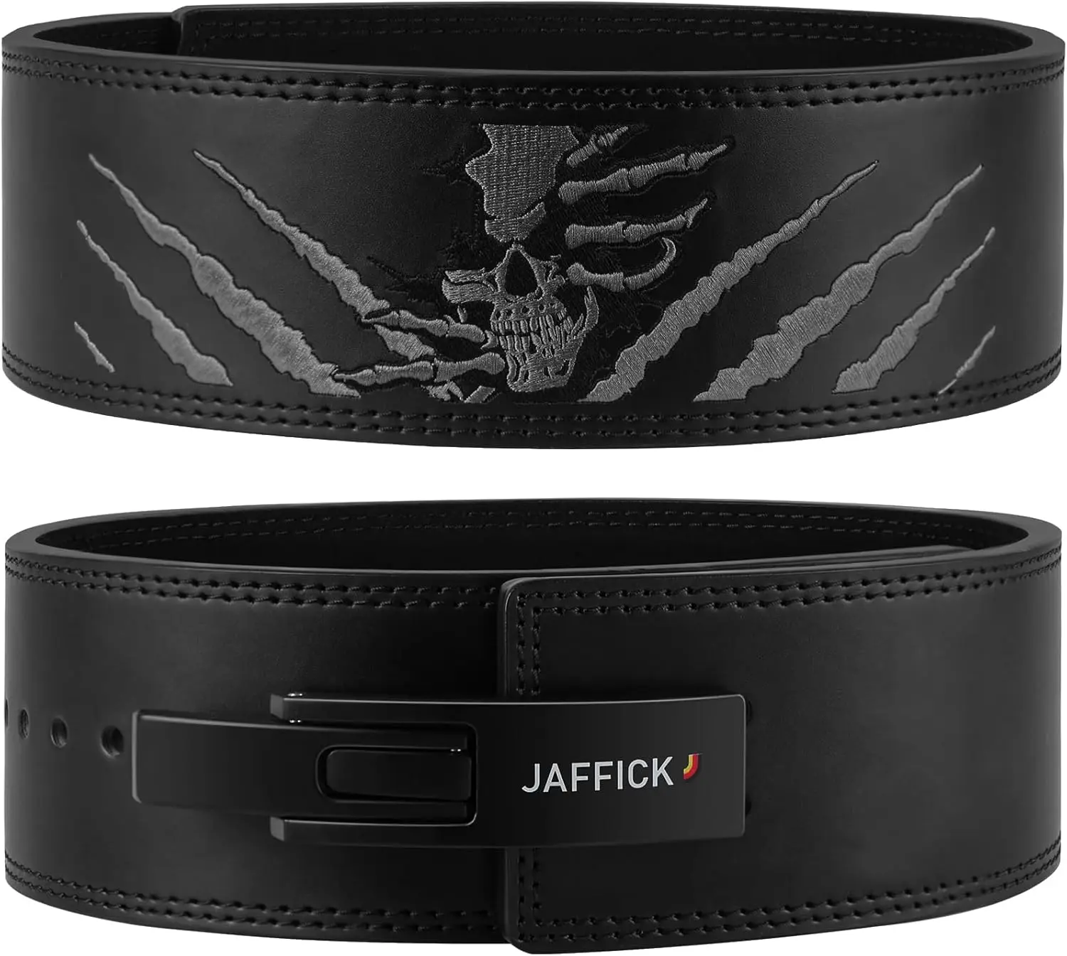 

10mm Genuine Leather Lifting Belt for Squats, Bench Press, Deadlifts - Lower Back Support for Men and Women