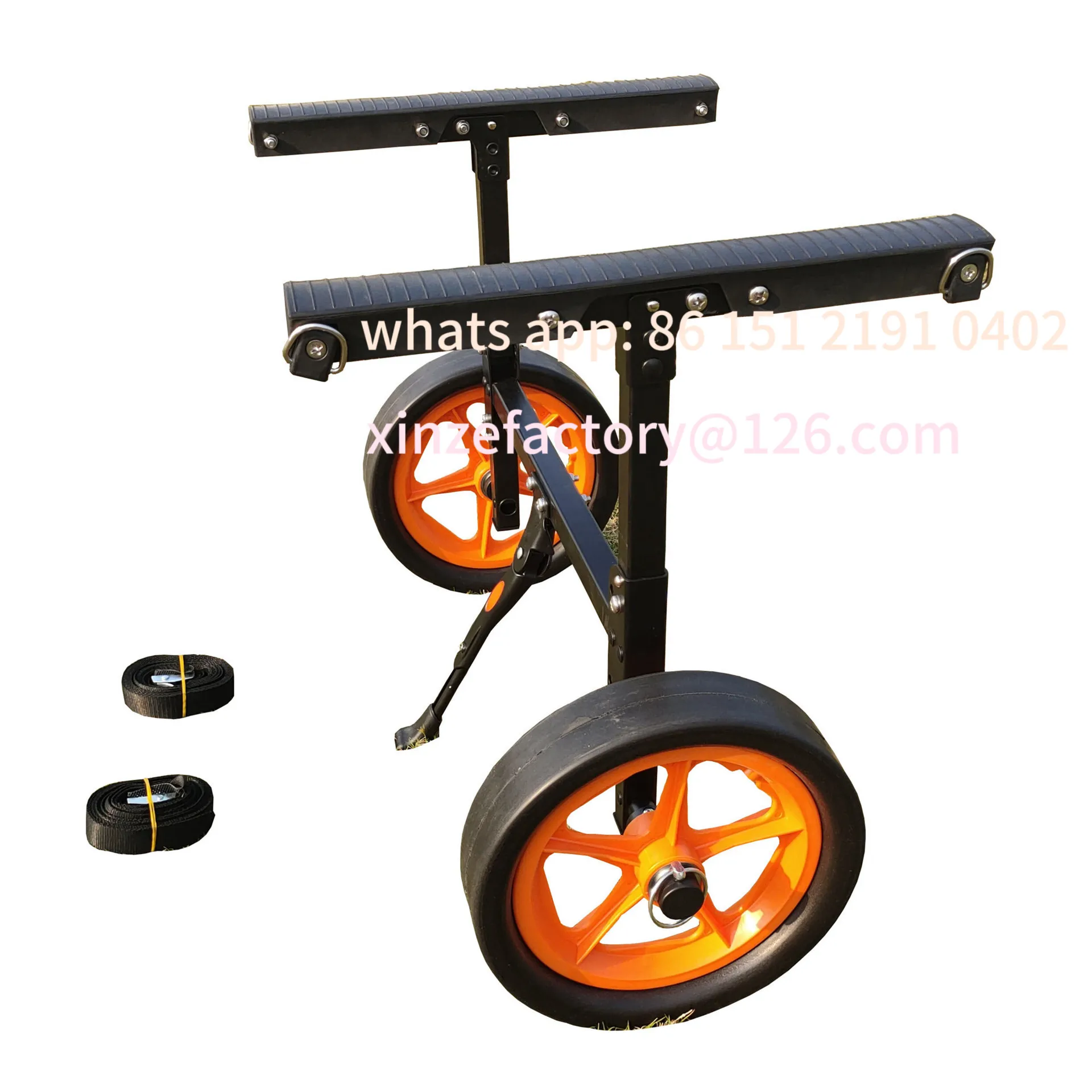 

Kayak folding trailer iron