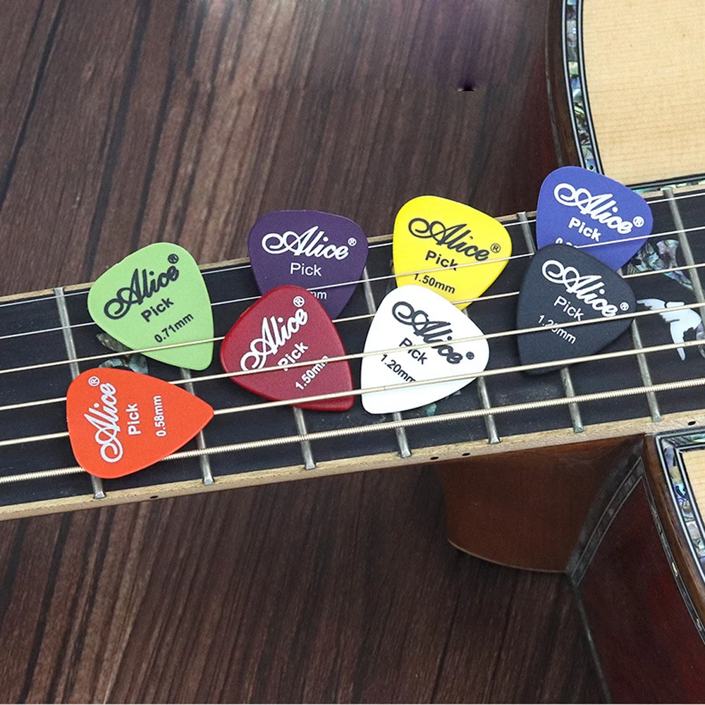 10-50Pcs Thickness 0.96 mm Guitar Picks Guitar Accessories Alice Acoustic Electric Bass Pic Plectrum Mediator guitar picks