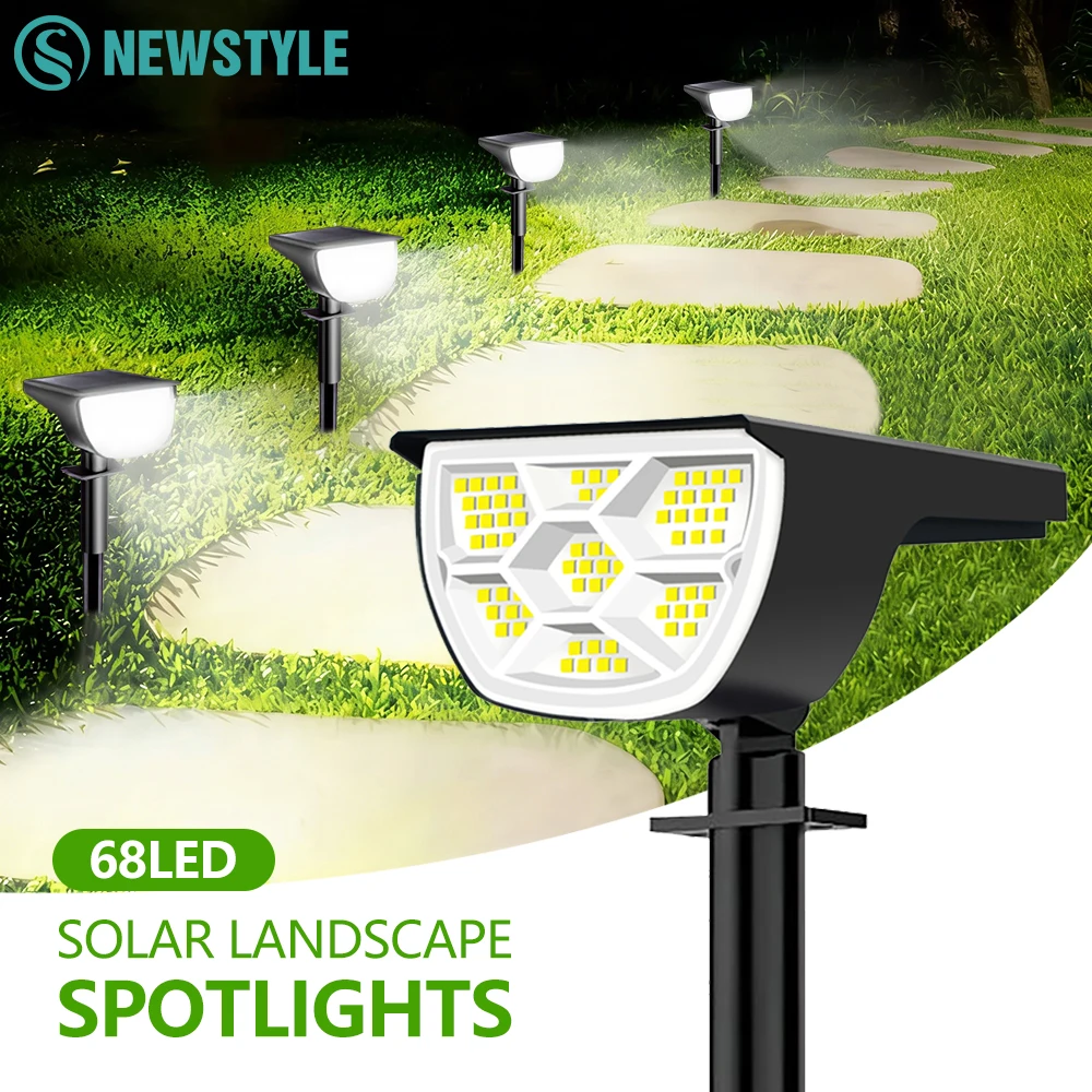 68LED Solar Spot Li…