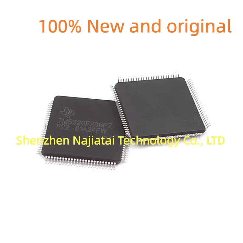 1PCS/LOT 100% New Original TMS320F206PZ TMS320F206 LQFP100 IC Chip