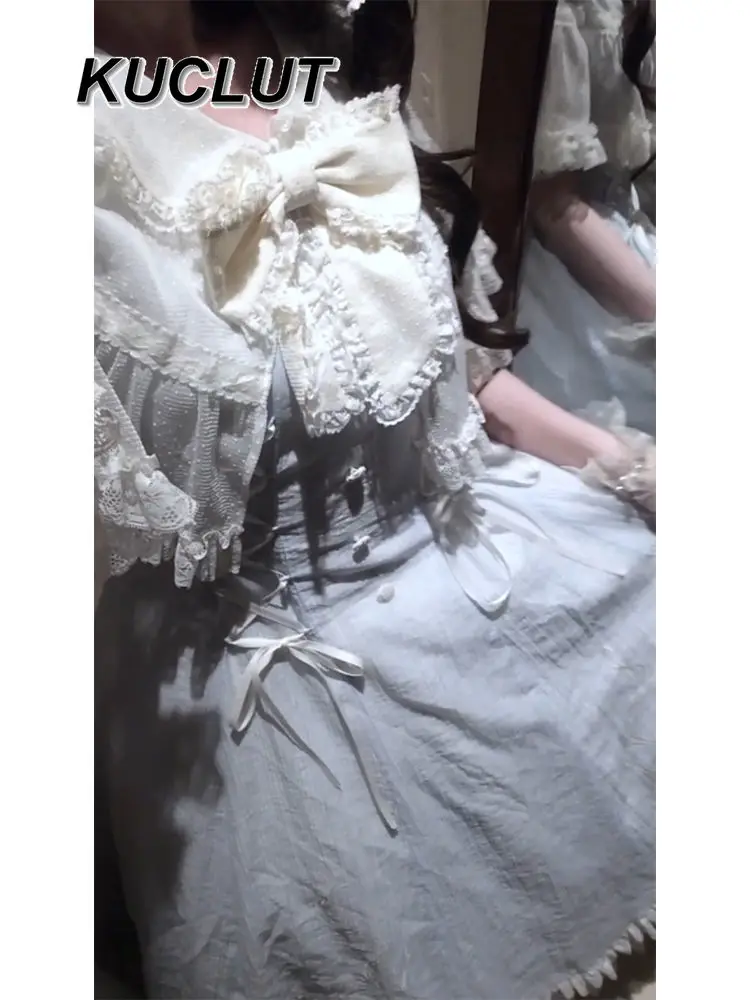 ファッションプリンセスロリータドレス女性スキニー半袖カジュアル甘いかわいい女性のエレガントなドレス春夏新作 2025